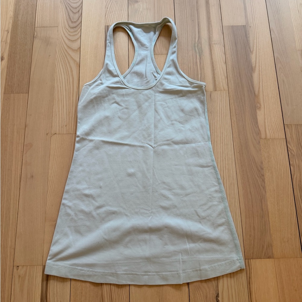 Lululemon Light Sage Racerback Workout Top